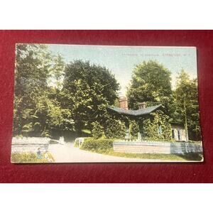 Postcard - Entrance To Assylum, Syracuse NY‎ Unposted